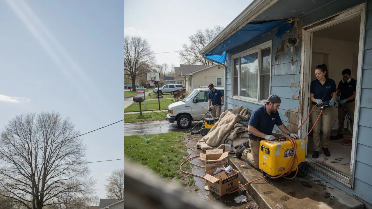 Basement Flood Cleanup in Springdale, AR near me